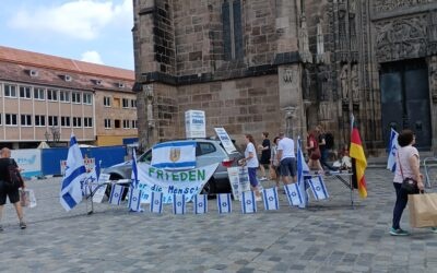 Demo: Nürnberg steht an der Seite Israels
